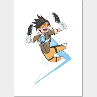 Overwatch: Tracer Posters and Art